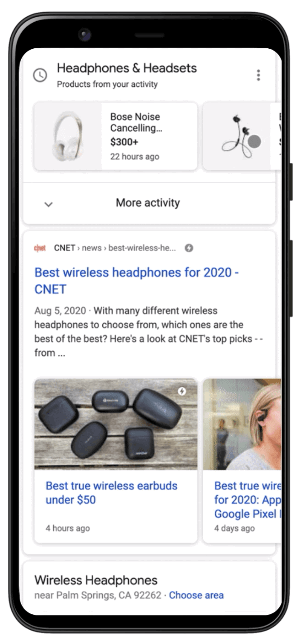 Google Search Adds Activity Cards to Help You Pick Up Where You Left Off