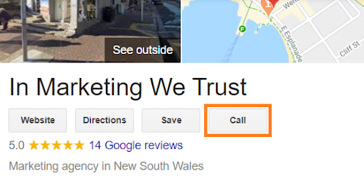 Google Adds Call Button to Local Panel