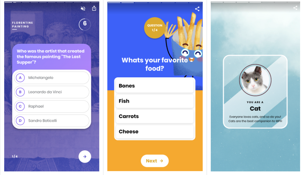Quizzes and Polls Coming to Web Stories